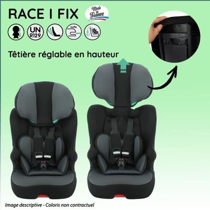 Siège auto pivotant spirit 360° isofix noir - nania Nania