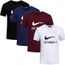 Lot de 4 T Shirt Homme Coton Col Arrondi Tee Shirt
