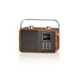 Radio Numérique DAB+ et FM MIDLAND DR850 avec Fonction Bluetooth - Boitier en Bois-0