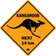 Autocollant sticker kangourou panneau australie mackbook-0