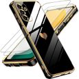 Coque - Samsung - Galaxy A14 4G-5G - Antichoc - Motif Cœur - 2 Verres Trempés-0