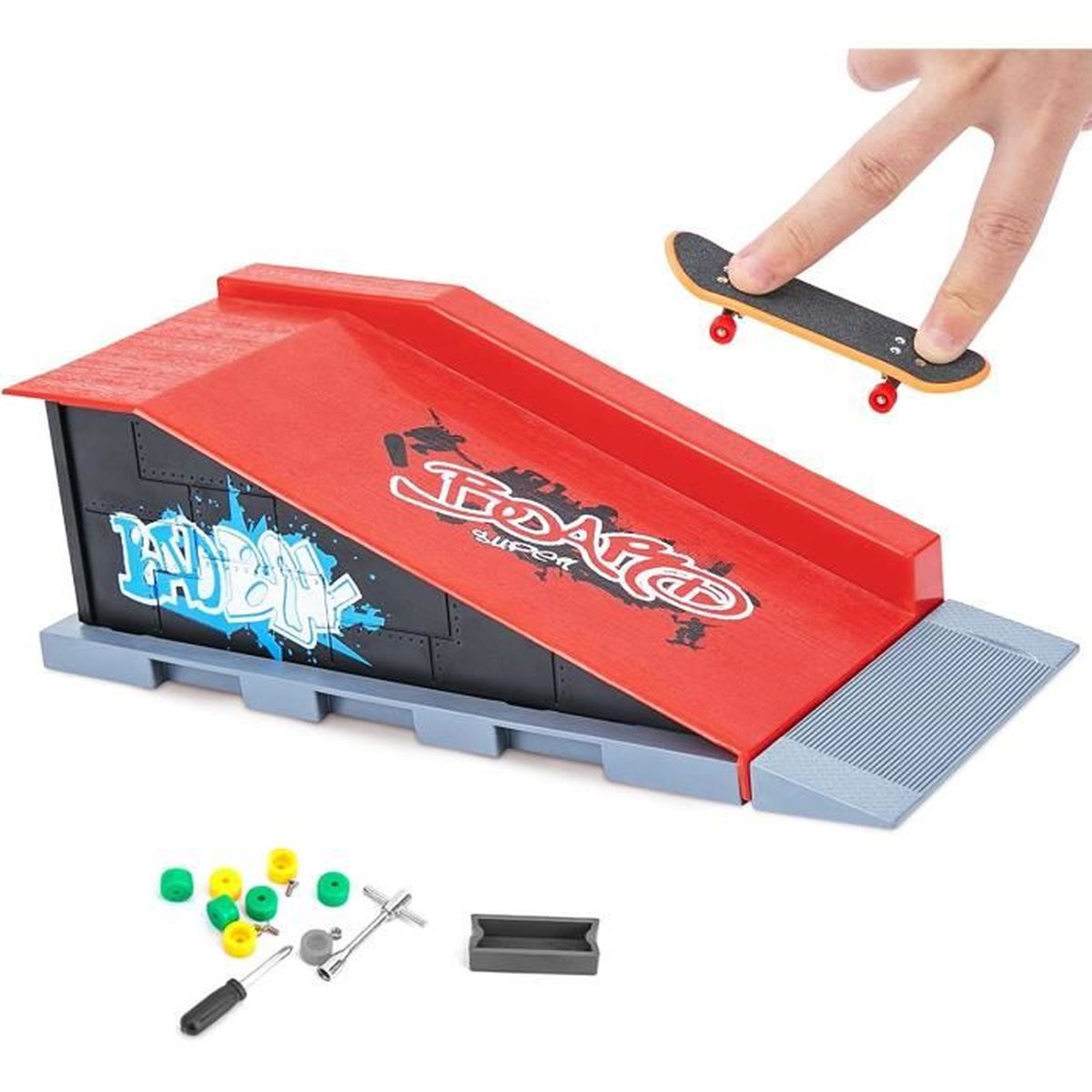 Finger Skateboard Ramp Sets, Skatepark Kit Finger Skateboard Rampe Set