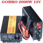 Convertisseur onde pur sinus 12V à 220/230V - Onduleur 2000W GOBRO