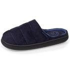 Isotoner Chaussons ultra confortables, effet rebondissant avec un look très moderne marine homme