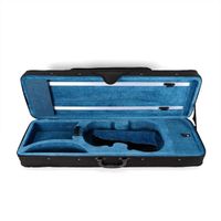4/4 Violon Case Oxford Tissu Coquille et Flanelle intérieure Violine étui avec sac + Sangle de sac à dos