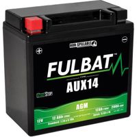 batterie auxilliaire Fulbat AUX14 12V 12,6Ah 200Aplus à gauche