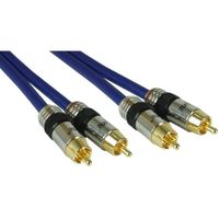 InLine Cable RCA double 2 x 2 fiches RCA 15 m