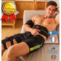 INN® Appareil Abdominal Ceinture abdominale Electrostimulateur Musculaire muscle USB de Charger mince jambes bras Fitness