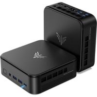 Mini PC Bureau NiPoGi 32Go DDR4 512Go SSD processeur AMD Ryzen 7 5700U 4.3GHz,Windows 11,4K UHD, WIFI6 BT5.2
