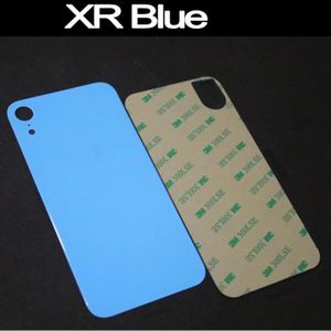 PIÈCE TÉLÉPHONE XR Bleu-Verre arrière OEM pour iPhone, couvercle d