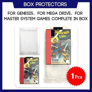 HOUSSE DE TRANSPORT 1 pc - Protecteur de boîte pour Genesis, Mega Drive, Master System, jeu CIB, invitation dans une boîte, boîti