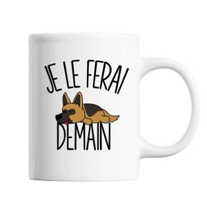 Cuisine Arts De La Table Mugs Cadeau Personnalise Berger Allemand Momie Tasse Anniversaire Noel Texte Du Nom De Son