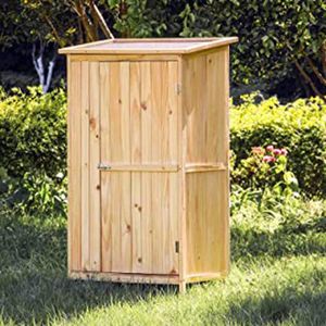 Armoire De Jardin En Bois Achat Vente Pas Cher
