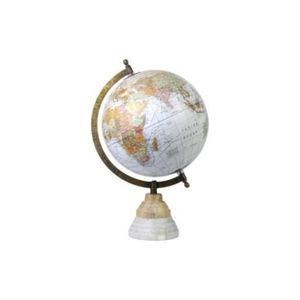 GLOBE TERRESTRE Globe Terrestre 20 cm- Couleur: Gris- 13093SG