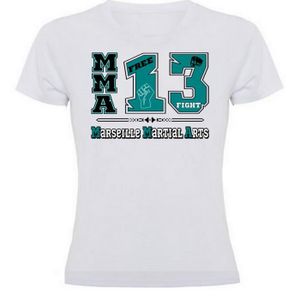 T-SHIRT MAILLOT DE SPORT T-shirt femme MMA 