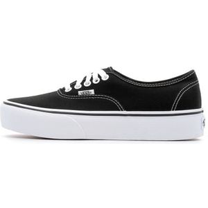 BASKET Basket Vans AUTHENTIC PLATEFORM - ZZZOOLIGHT - VN0A3AV8BLK - Femme - Noir - Textile - Compensé - Lacets