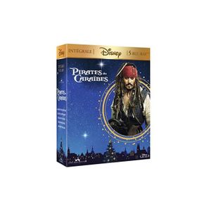DVD DESSIN ANIMÉ Pirates des Caraïbes - Coffret 5 films [Blu-ray]