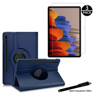 HOUSSE TABLETTE TACTILE Housse Etui Bleu pour Samsung Galaxy Tab S7 11