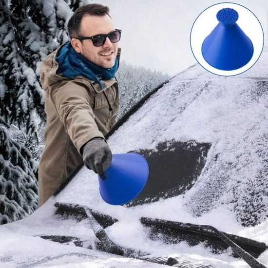 Grattoir à neige pour voiture, petite pelle à glace avec poignée  ergonomique en mousse EVA, outil portable pour enlever le givre pour  fenêtre - Outil d'utilisation en hiver : : Auto et
