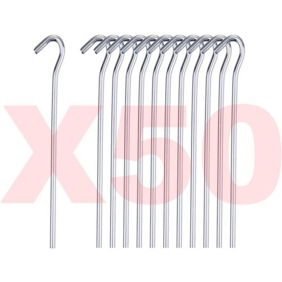 Accessoires Camping-car Œillets Passepoilés Pour Store Camping - Lot De 12 - Compatible Rails 5-8 Mm - Blanc - Accessoire Camping-Car Crochets Auvent Tente Camping