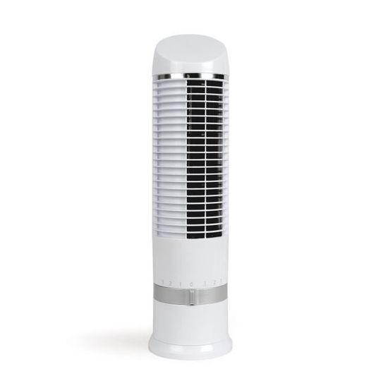 Ventilateur de table colonne - LIVOO - Feel good moments - Niveau sonore 50 dB - Blanc