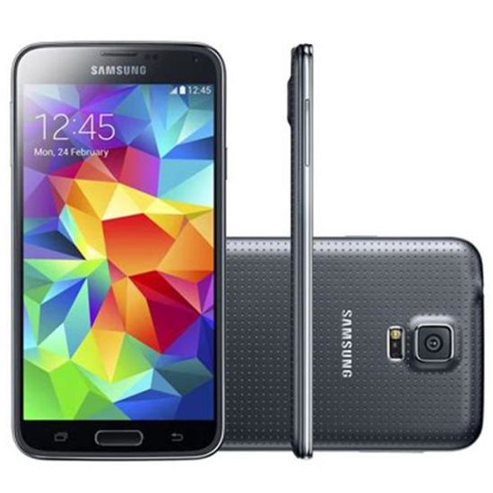 Pour Samsung Galaxy S5 G900F/G900I 16 go Noir Smartphone