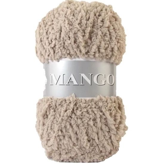 Laine MANGO Peluche 057 Mastic
