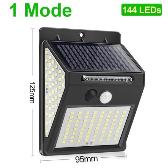 Lampe Solaire Extérieur Avec Détecteur – Projecteur LED à énergie Solaire Autonome