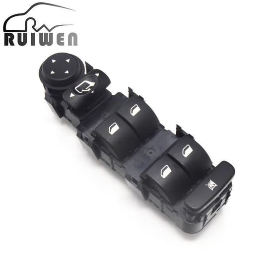 Interrupteur Lève-vitre électrique Pour Citroën Jumper 2006-2016 - Commutateur Fenêtre Conducteur - Référence 735421419