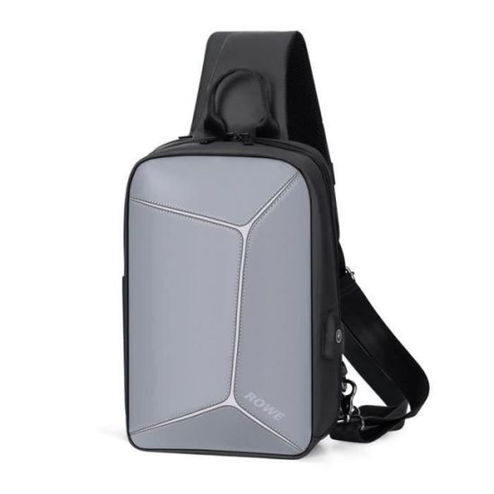 Sac Bandoulière Étanche OZUKO Avec Port USB - Charge Externe - Polyester - Neuf Avec Étiquettes
