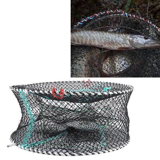 1 pièce Nasse pliable pour crabes, crevettes et écrevisses - Matériel de pêche idéal pour les amateurs de plein air  18