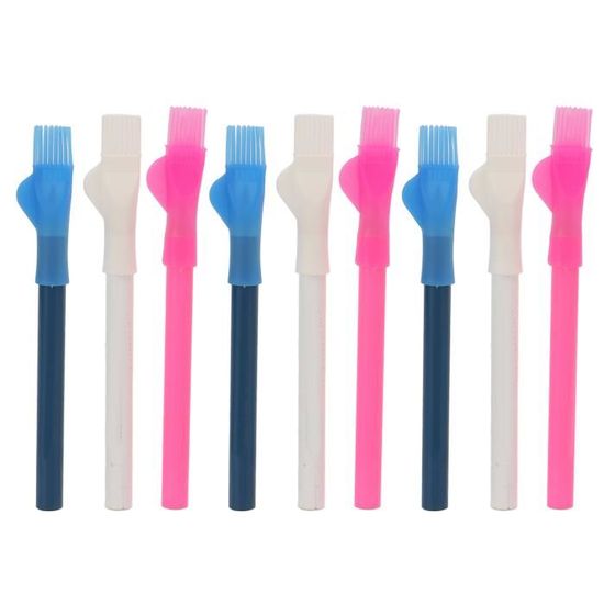 COYUN - 6 Crayons à Tissu Effaçables (noir, Blanc, Couleurs) - Pour Couture, Quilting, Loisirs Créatifs