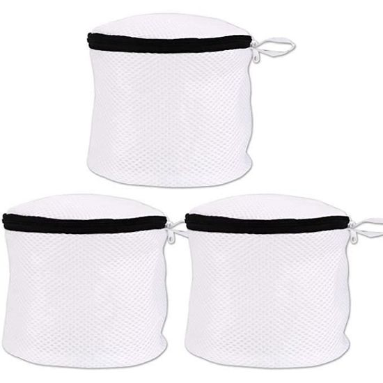 Pack De 4 Filets à Linge Avec Zip - Protège Vêtements Machine à Laver - Anti-enchevêtrement, 2 Tailles Incluses - 3