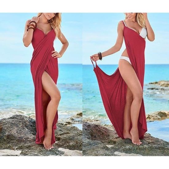 pareo robe plage