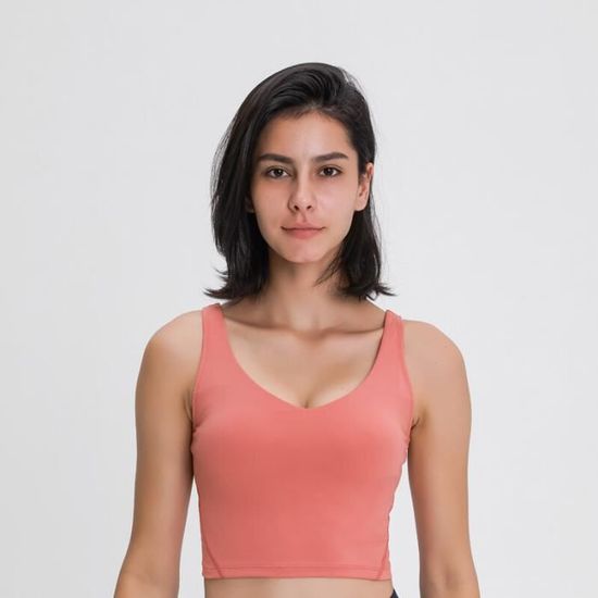 Débardeur Athleta Avec Soutien-gorge Intégré - Taille S - Rose - Pour Yoga - Occasion Excellent état