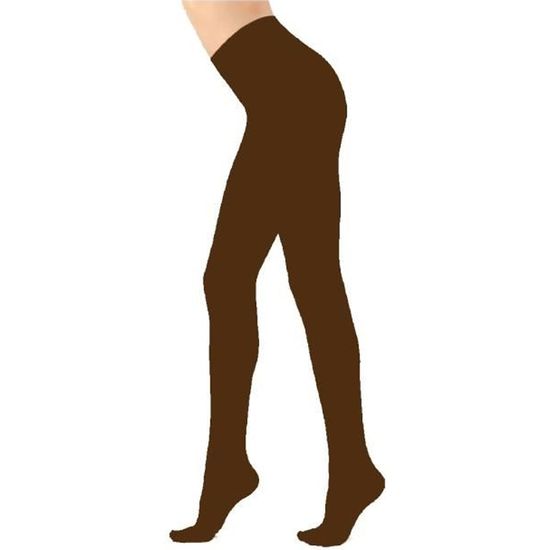 Collant Opaque Femme OMSA - Microfibre Velours, Couleur Moro, Taille 1