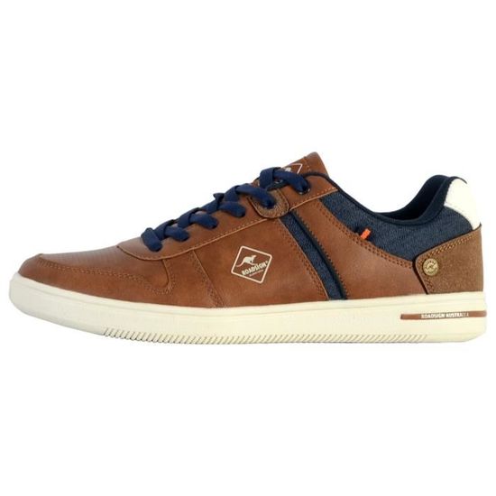 Basket Basses Roadsign Born 4225 Tan Homme ROADSIGN Homme Synthetique Lacets Marron Tan Cdiscount Chaussures