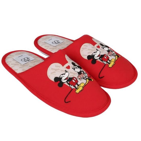 Chaussons minnie top femme