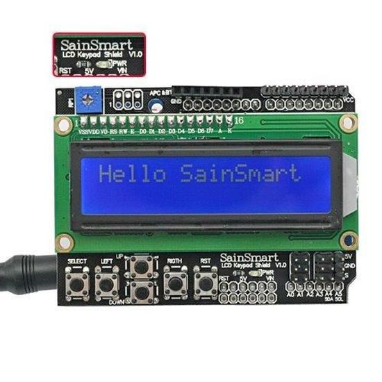 SainSmart V3 Carte Contrôleur LCD pour Arduino Bleu