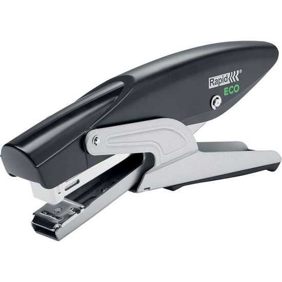 RAPID ECO - Perforatrice 2 Trous En Plastique Recyclé, Pour Maison