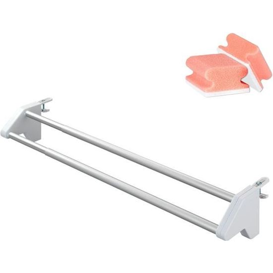 Séchoir Pour Radiateur Réglable 60 Cm – Acier Inoxydable, Support 10 Kg, Pour Serviettes Et Linge