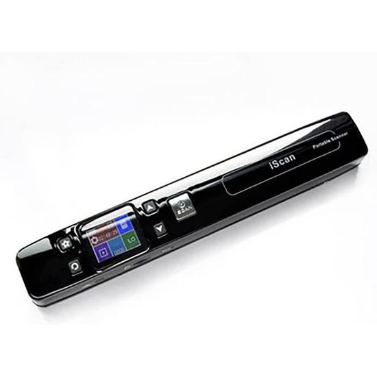 Scanner Portable A4 Haute Résolution 900 DPI – Couleur, PDF/JPG, Ultra Léger Pour Documents, Photos & Reçus