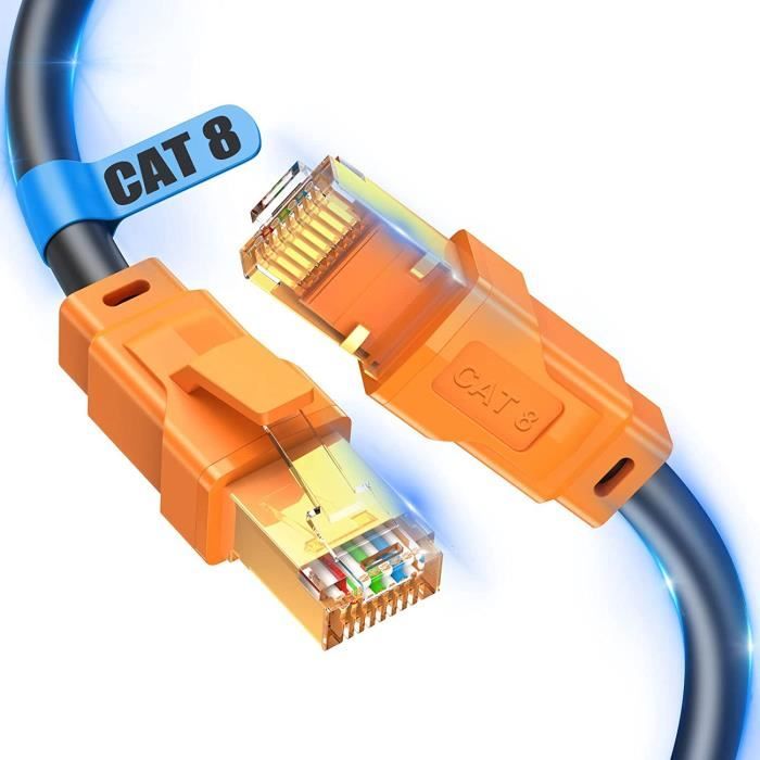 Cable Cat 8 2M26AWG dernier cordon de raccordement SFTP 40