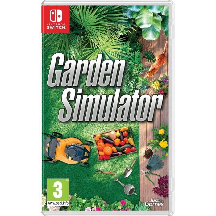 Garden Simulator Jeu Nintendo Switch Cdiscount Jeux vidéo