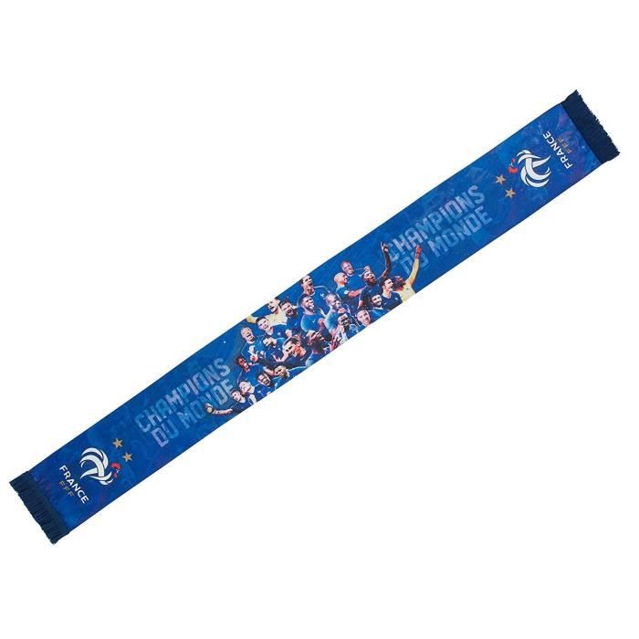 Echarpe FFF - Collection officielle Equipe de France de Football - 140 cm - Homme