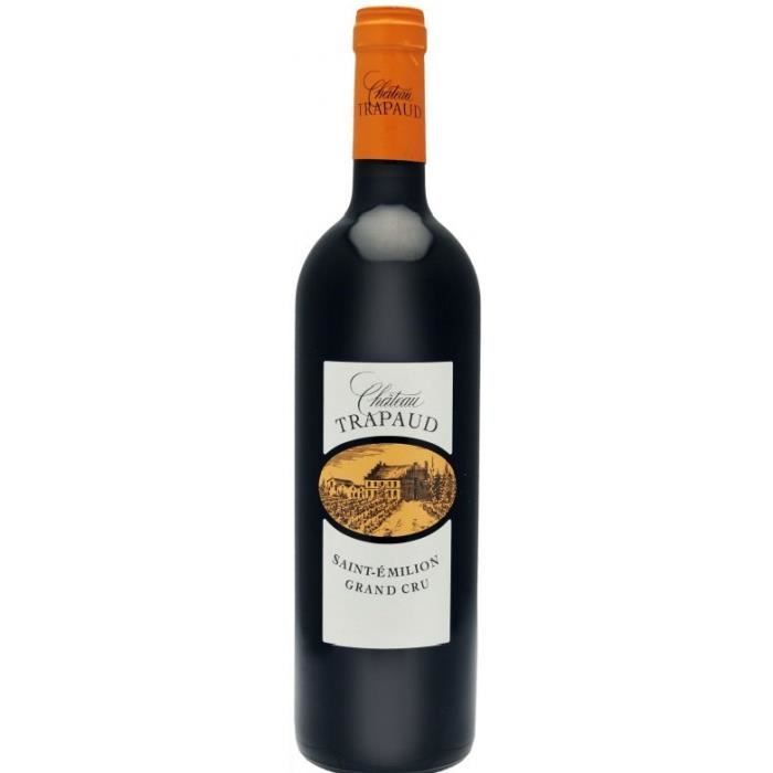Château TRAPAUD 2012 AOP SAINT EMILION GRAND CRU -Vin rouge de Bordeaux - 75cl