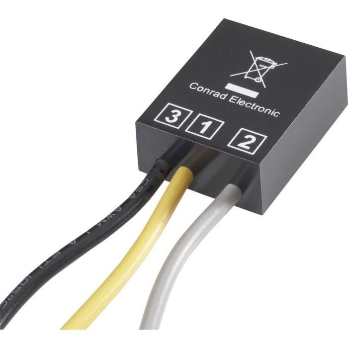 Régulateur de vitesse et régulateur de puissance TRU COMPONENTS 1570778 230 V-AC 15 A 200 W 1 pc(s)