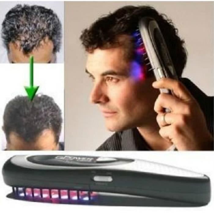 Peigne à cheveux croissance Germinal POWER GROW comb de laser infrarouge longue électronique Aa32303