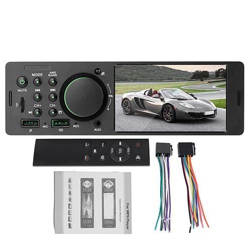 1Din 4.1 pouces Autoradio MP5 lecteur Auto FM Radio Bluetooth 4.0 USB AUX RCA avec Xiaomi Autoradio à distance vue - Type no camera