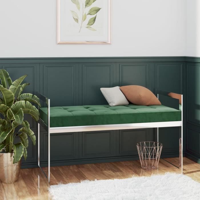 🥟3228 Haute qualité-Banc Banquette d'Entrée Style Contemporain scandinave -Pouf de Rangement grand confort -Meuble Bas Banc de rang
